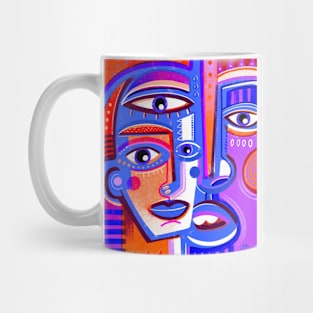 Art faces Mug